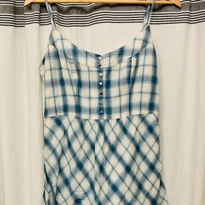 Plaid Cowgirl Dress for Halloween Costume